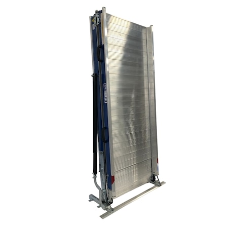 Wm System Aluminum Loading Ramp, 23"W x 128"L & 880 lbs. capacity, Universal vehicle compatibility 9ALN523/NS